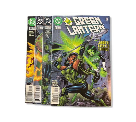 Green Lantern 111-114 Run