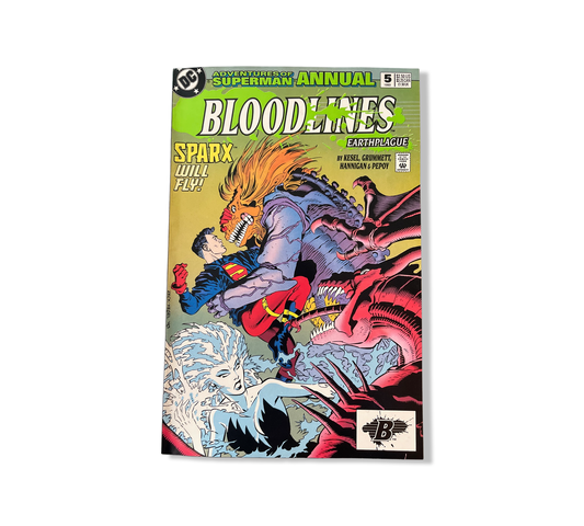 Adventures of Superman Annual Bloodlines 5